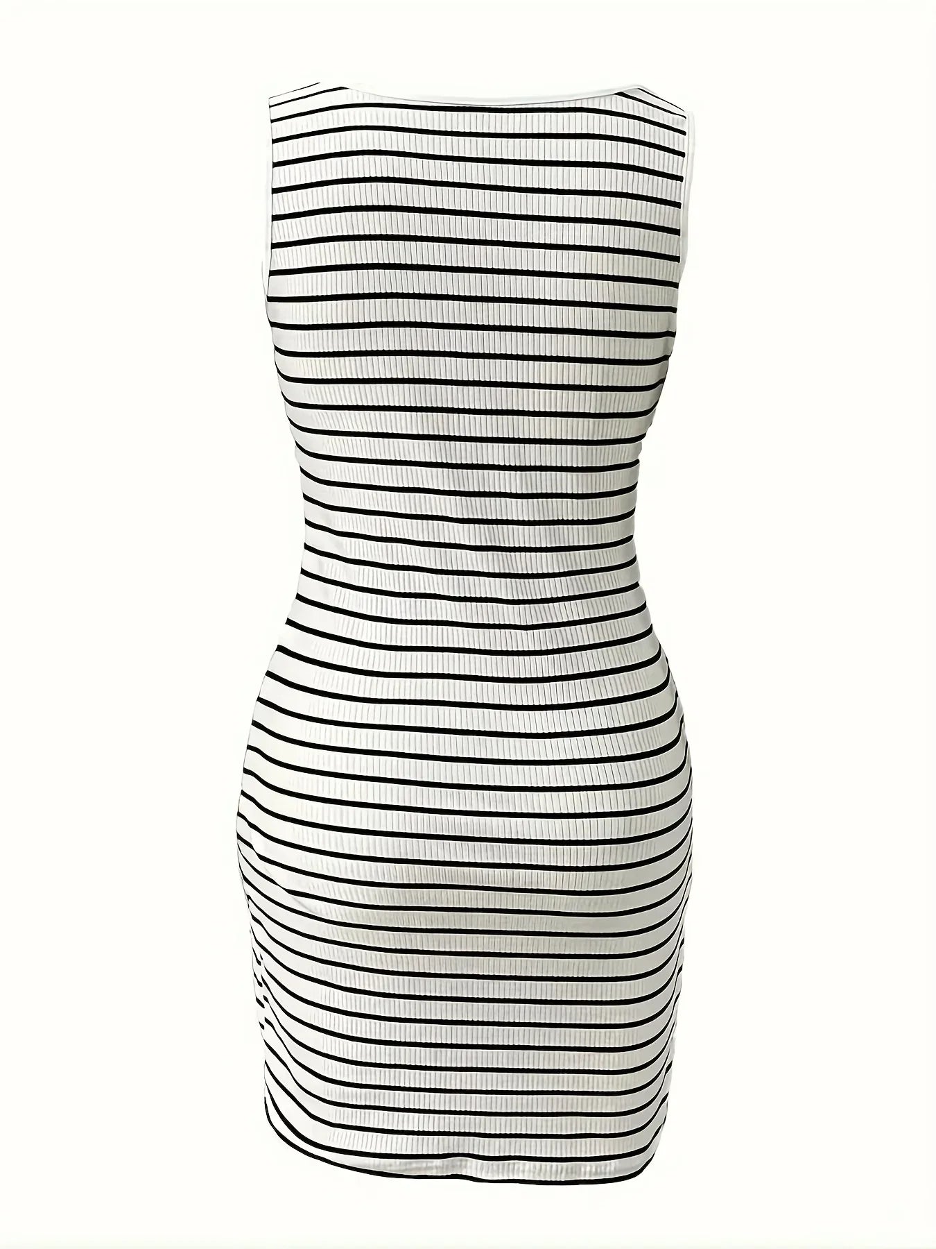 Fashion women's zipper waist knitted hip dress - Empire P.E