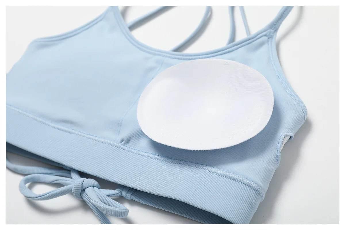 2PCS Seamless Yoga Set Gym Clothes Sportswear Yoga Suits For Women Fitness Rib Tracksuits Sports Bra Gym Leggings Sports Suits - Empire P.E