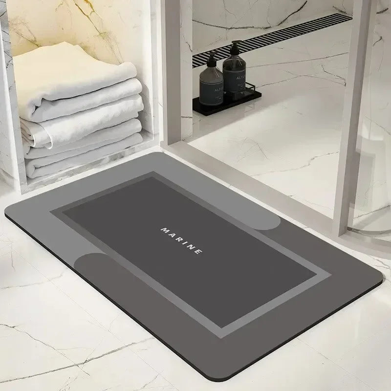 Mats Diatomite Bath Absorbent Anti Slip Floor Mat - Empire P.E