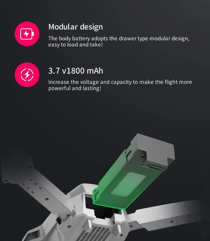 2025 New E88 Pro WIFI FPV Drone Wide Angle HD 4K 1080P Camera Height Hold RC Foldable Quadcopter Dron Helicopter Toys Gift - Empire P.E
