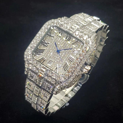 Luxury Original Brand Men Watch Bling Diamond - Empire P.E