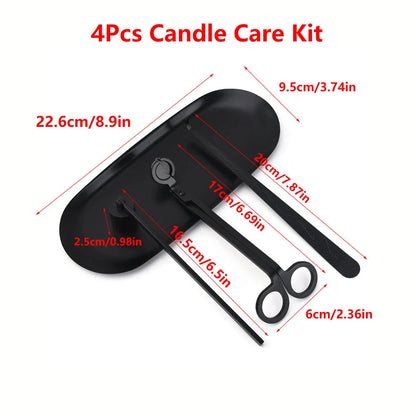 4pcs/set Luxury Candle Care Kit