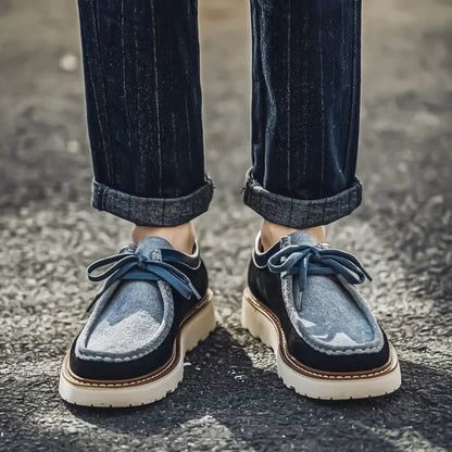 New Luxury Fashion Vintage Leather Shoes