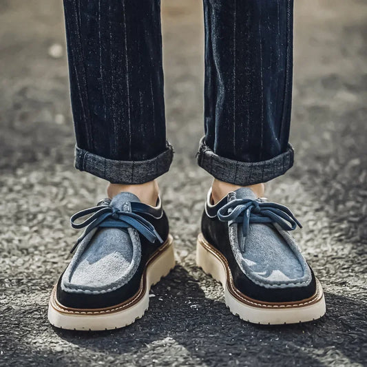 New Luxury Fashion Vintage Leather Shoes