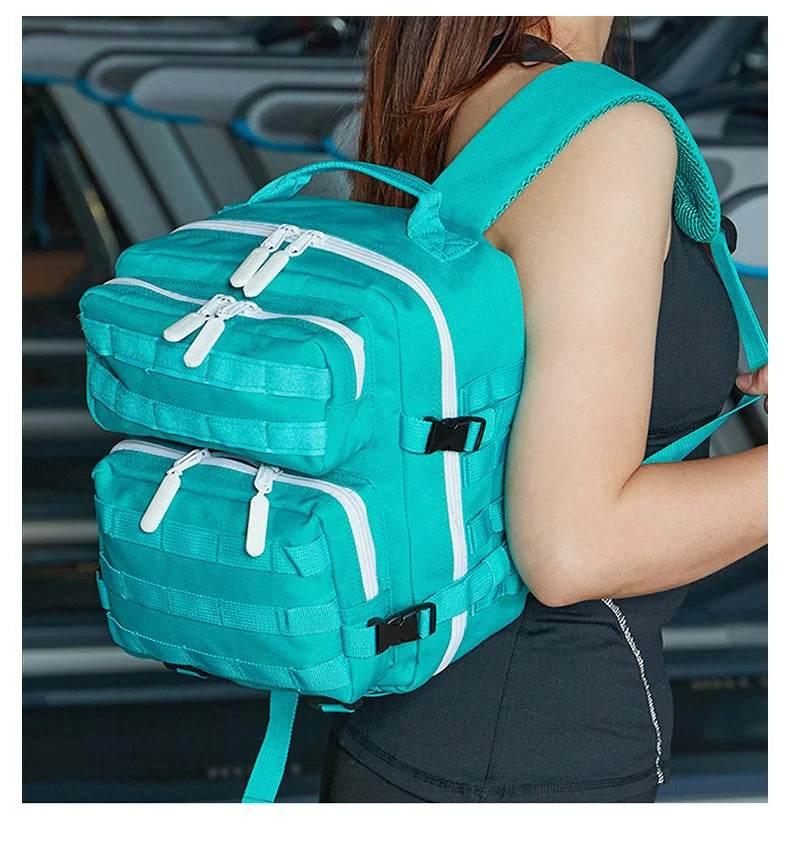 9L Mini Women Fitness Sports Gymm Bag Field Combat Tactical Backpack Men Outdoor Waterproof Hiking Travel Bags Climbing Rucksack - Empire P.E