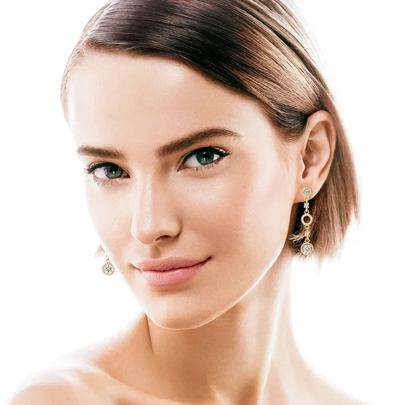 Moissanite Stud Earrings for Women - Empire P.E