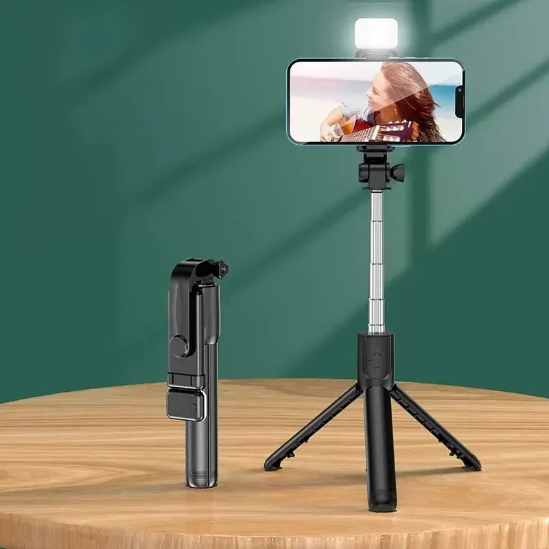 Selfie Stick Telescopic Travel Handheld Tripod Phone Stand