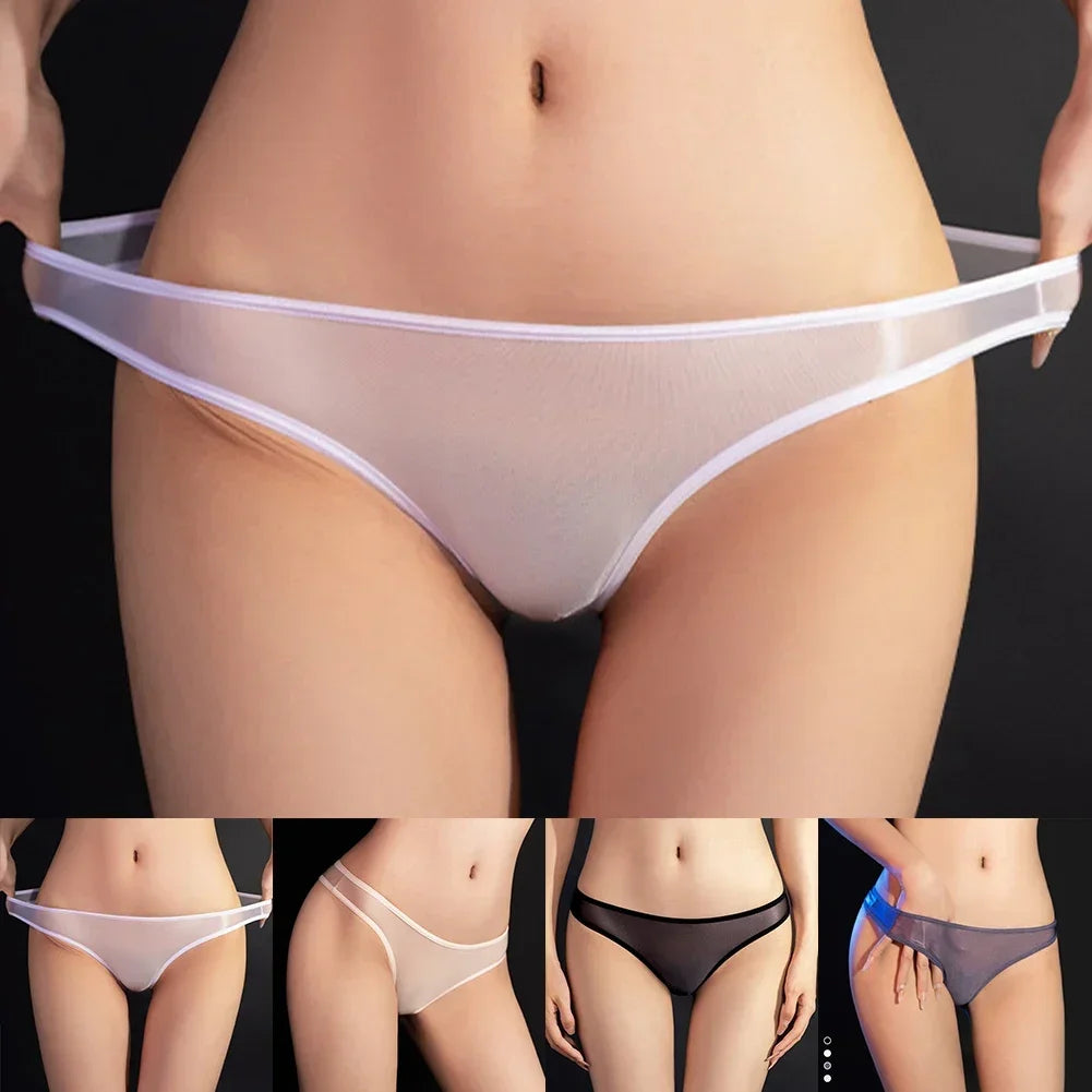 Women Sexy Panties Sheer Briefs Ladies Low Rise - Empire P.E