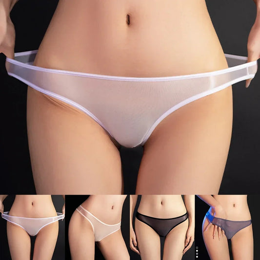 Women Sexy Panties Sheer Briefs Ladies Low Rise - Empire P.E