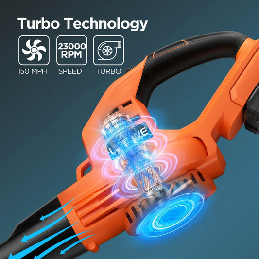 150Mph Handheld Electric Leaf Blowers with 2.0Ah Battery - Empire P.E