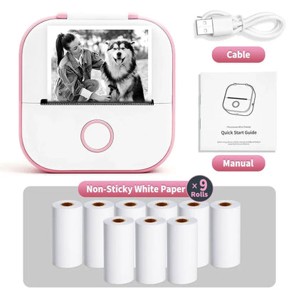 Portable Mini Thermal Printer, - Empire P.E