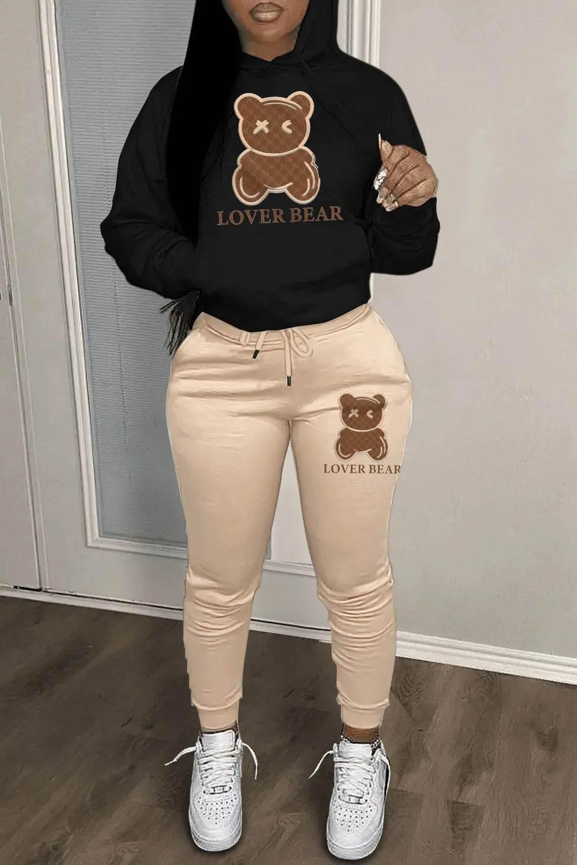 Autumn Fashion Letter Print Hoodie Sets - Empire P.E
