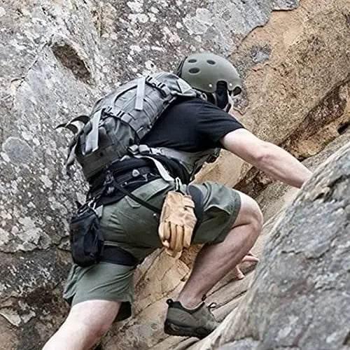 Including Belt Waterproof Quick Dry Multi-pocket Short Pants - Empire P.E