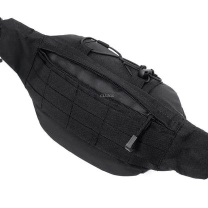 Outdoor Tactical Waist Bag 600D Nylon Oxford Outdoor EDC Fanny Pack Utility Waist Pouch Outdoor Bumbag Hunting Camping Hip Bags - Empire P.E