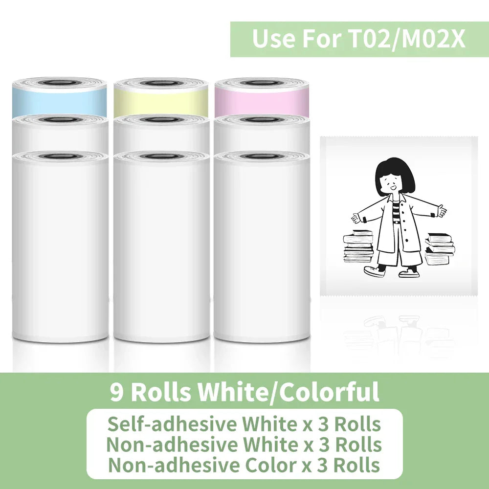 Portable Printer Phomemo Mini Sticker Printer Self-adhesive Labels - Empire P.E