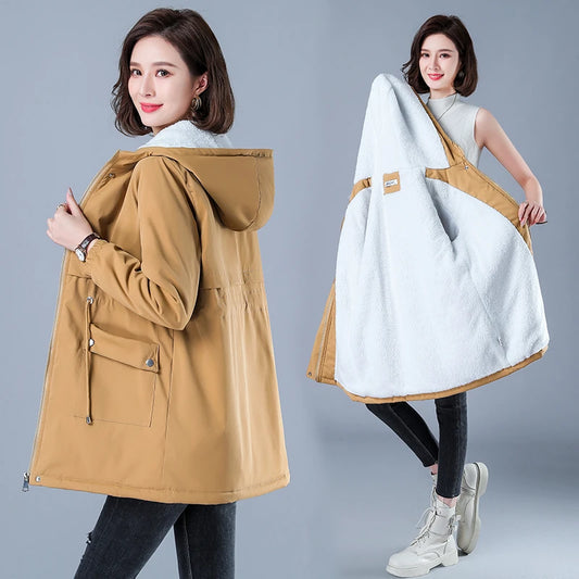 Women's Cotton Warm Puffer Coat - Empire P.E