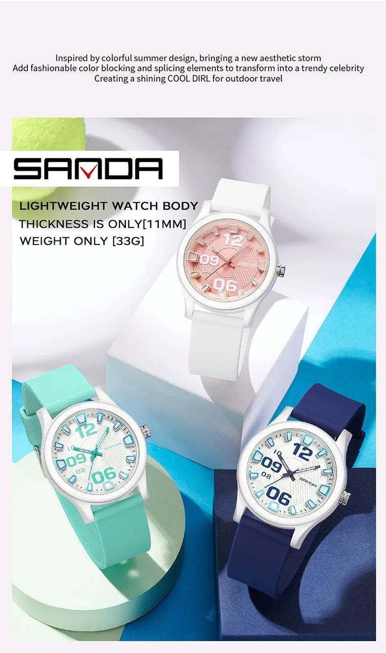 Fashion women's watches Soft silicone strap - Empire P.E
