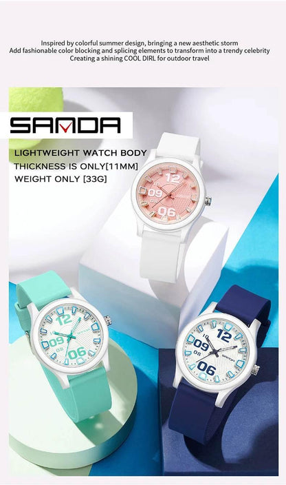 Fashion women's watches Soft silicone strap - Empire P.E