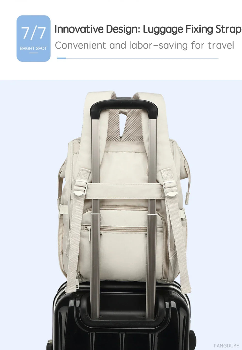Baby Bag with 2pcs Stroller Hooks - Empire P.E