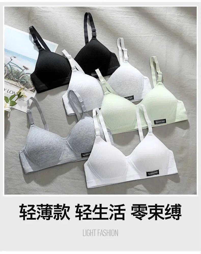 Cotton Underwear Women AB Cup Bra Wireless - Empire P.E