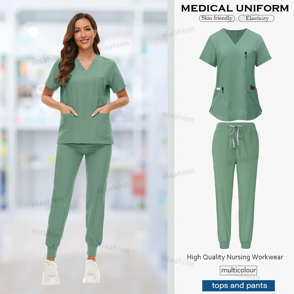 Medical Scrubs Women Breathable Uniform - Empire P.E