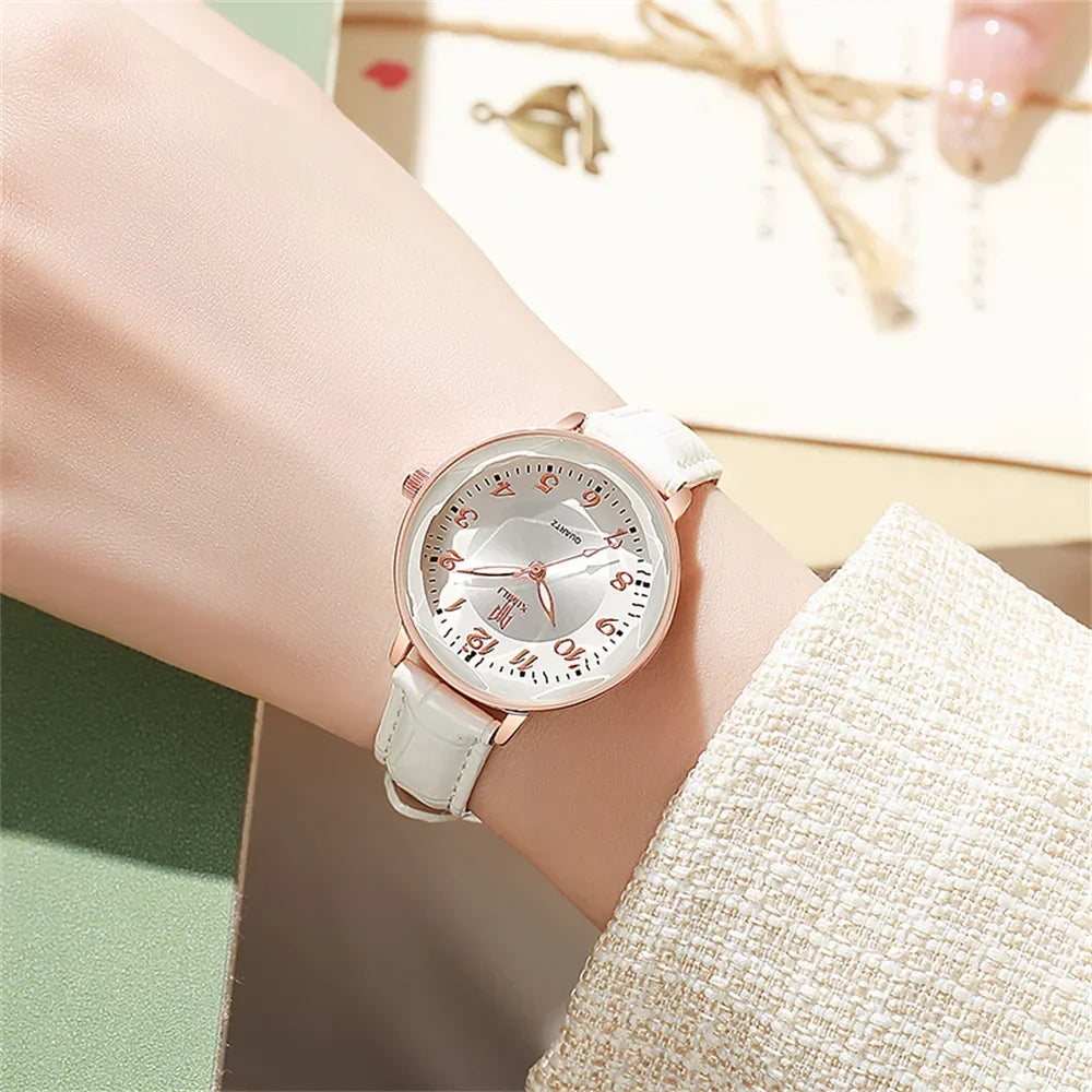 Women's Watch Simple Arabic Numerals Quartz Watch