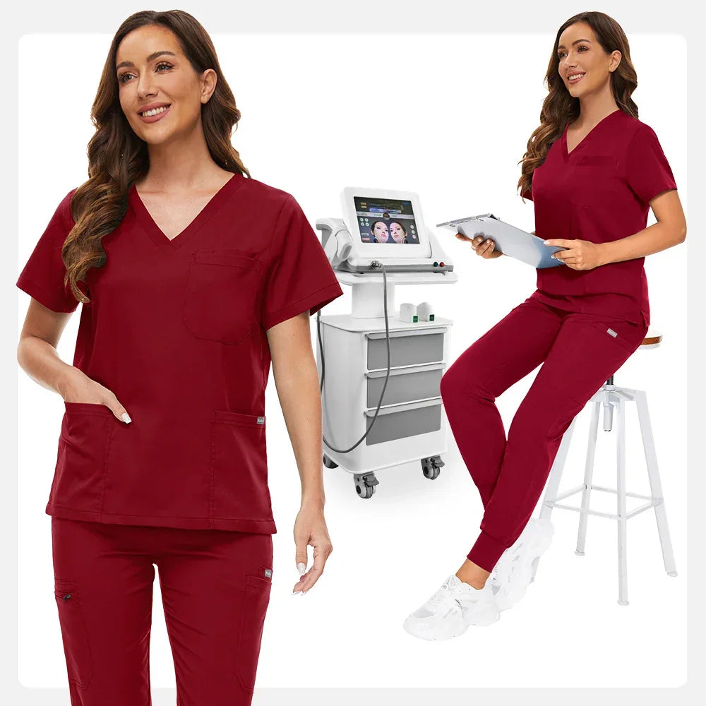 Scrub Sets Uniform Women Jogger Suit - Empire P.E