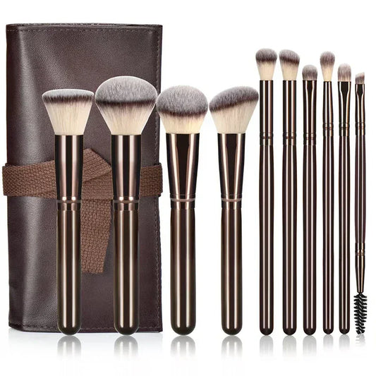 10pcs Professional Makeup Brush Set