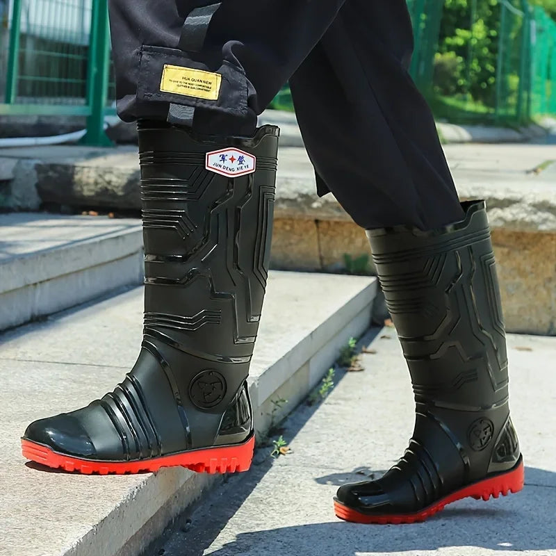 Men's Waterproof Rain Boots, Comfortable Non-slip Durable Garden Shoes - Empire P.E