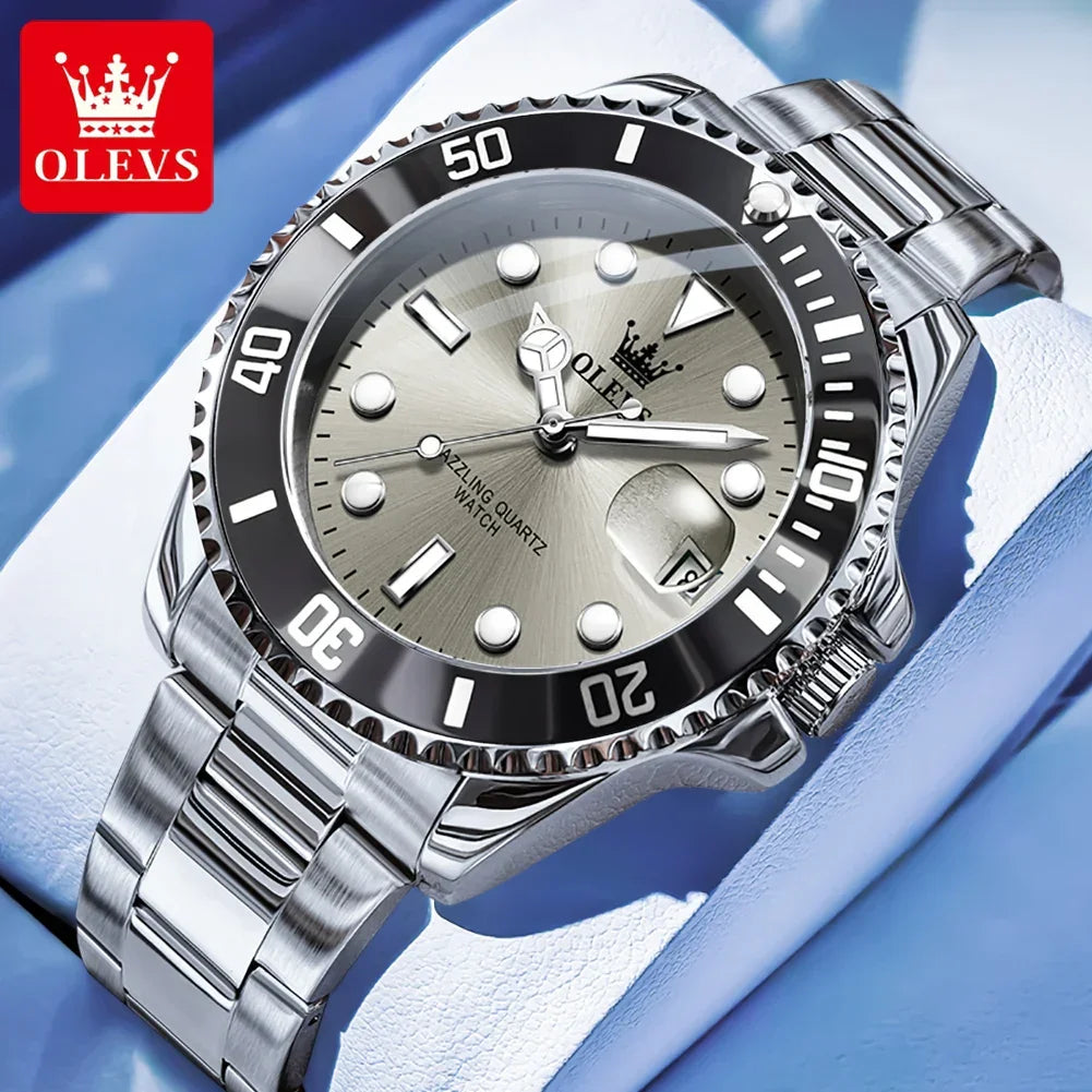 Men Fashion Trend Diving Quartz Watch - Empire P.E