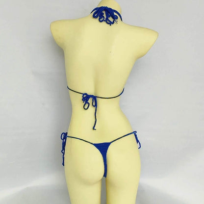 Women Micro Bikini Cotton Thong Swimsuit 2024 Beach Spa Sexy Bikini Set Swimming Suit - Empire P.E