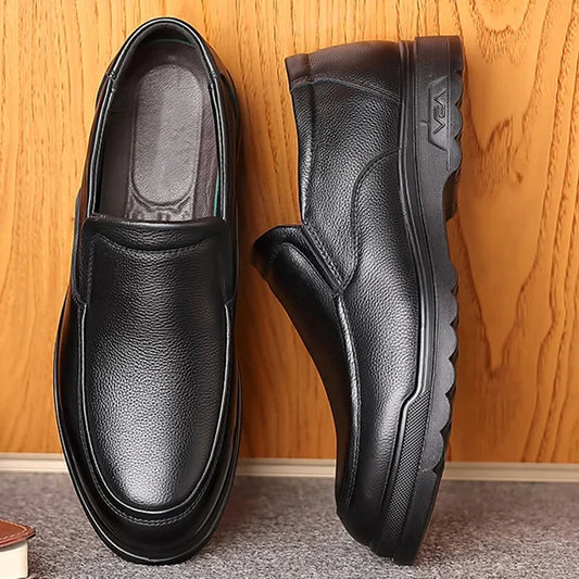 Leather Shoes for Men Dress Shoes Slip-on - Empire P.E