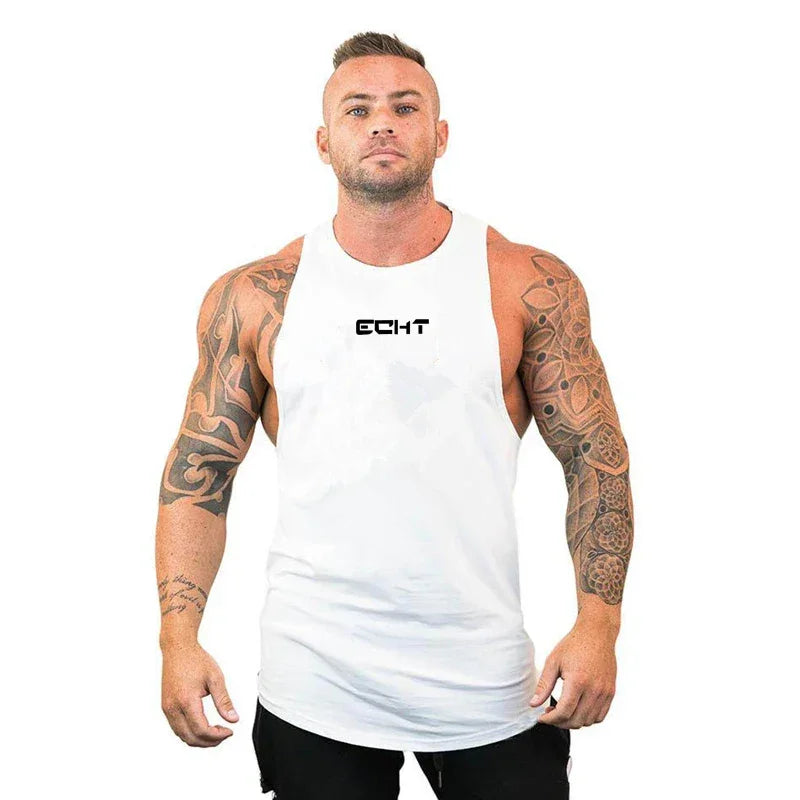 Men's Sleeveless Fitness Shirt - Empire P.E