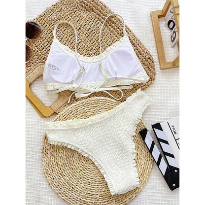 Vintage Ruffled Bikini Sets - Empire P.E