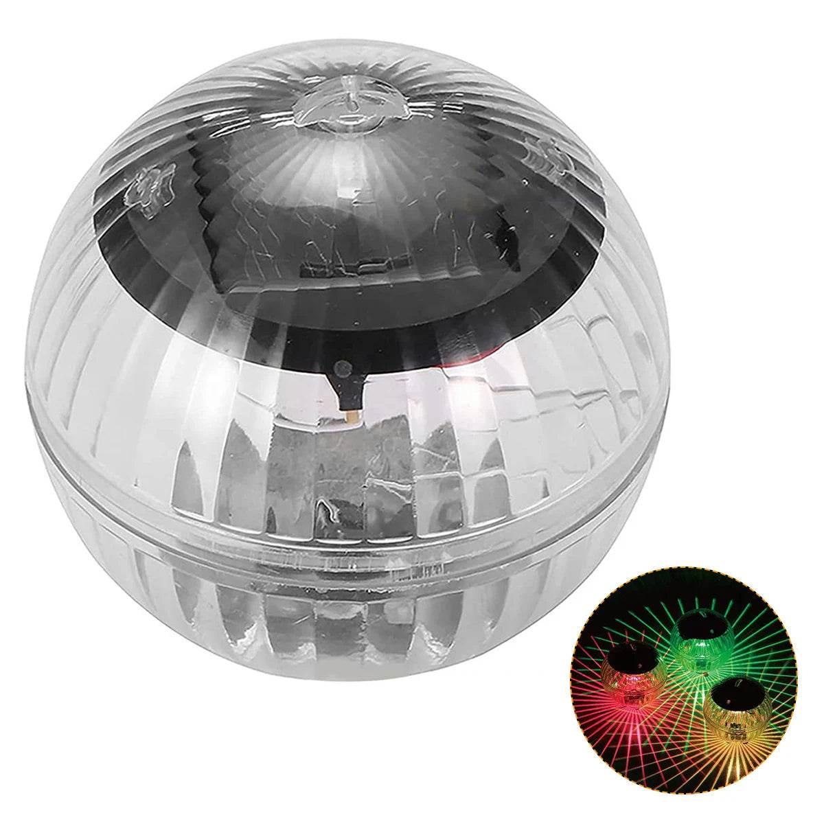 Solar Floating Pool Light Waterproof LED Solar Glow Ball Lamp Decoration for Pools Pond Fountain Garden Party Tub Home Decor - Empire P.E