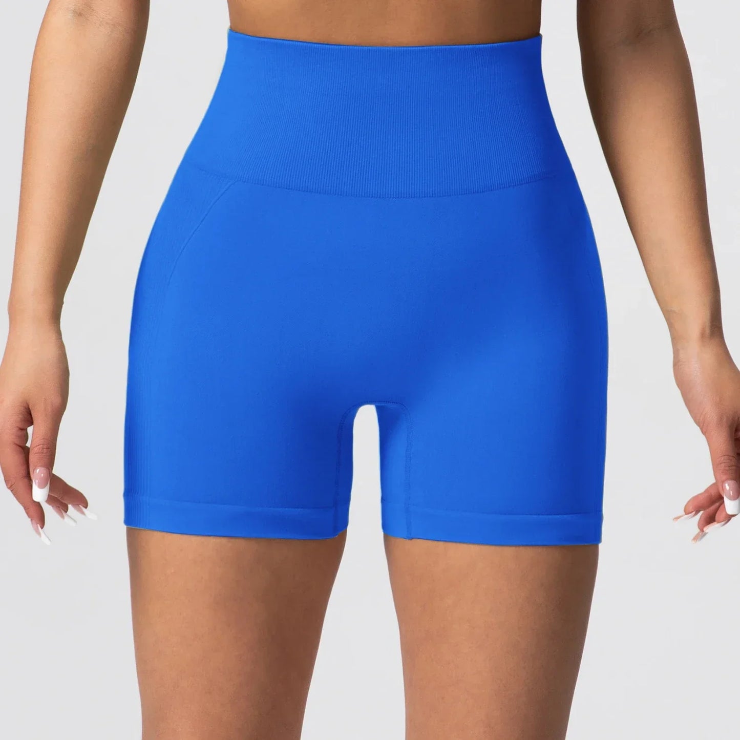 1/2/3/4pcs Women's Tie-Dye Seamless High-Waist Cycling Short Leggings