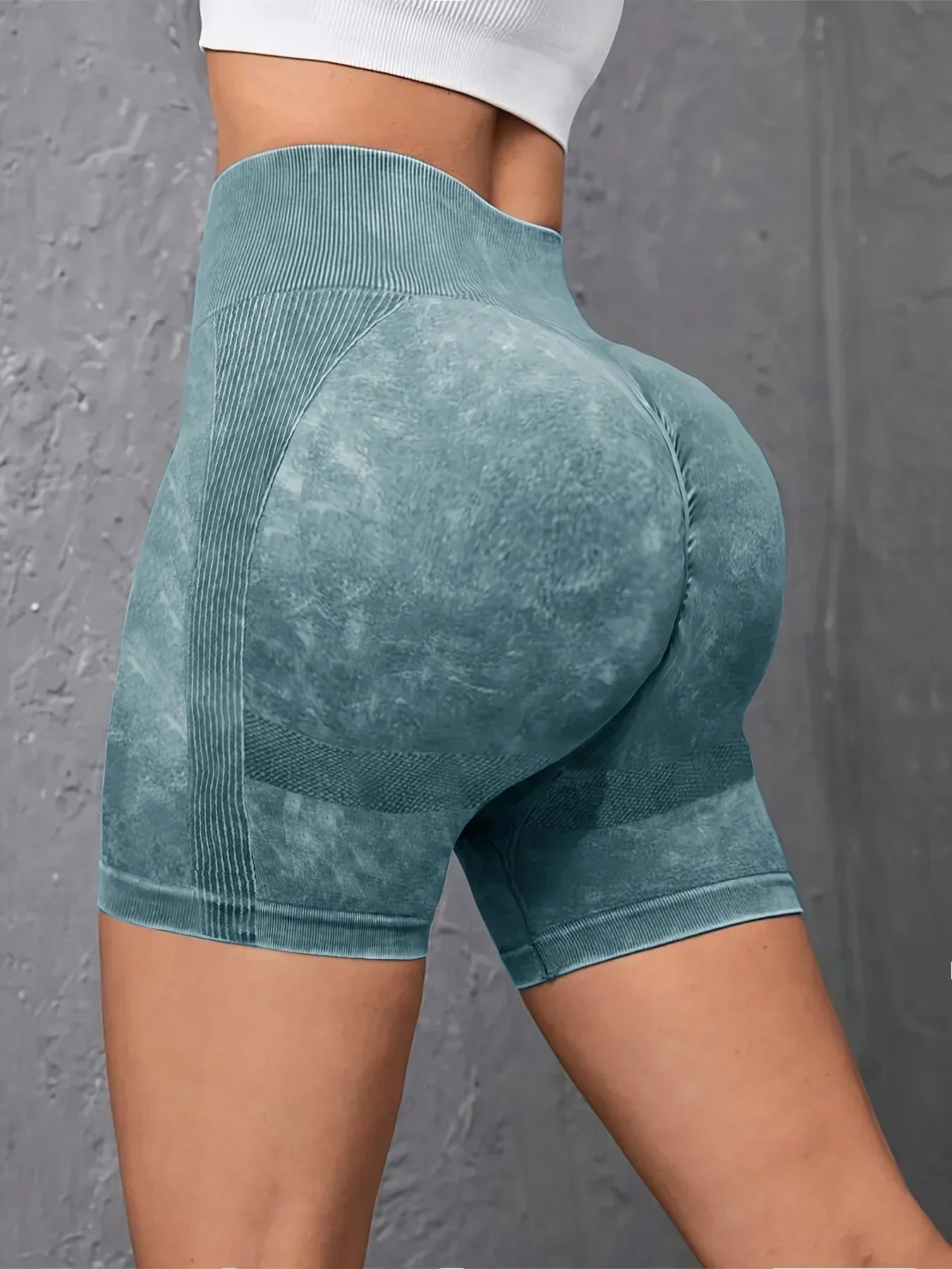 3-Pack High-Waisted  Yoga Shorts Set