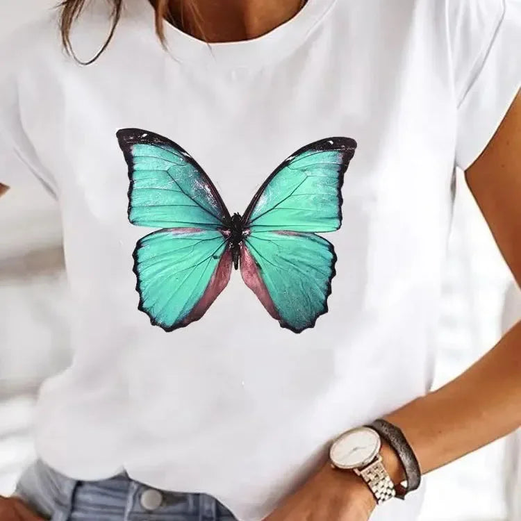 Y2K Women Summer T Shirt