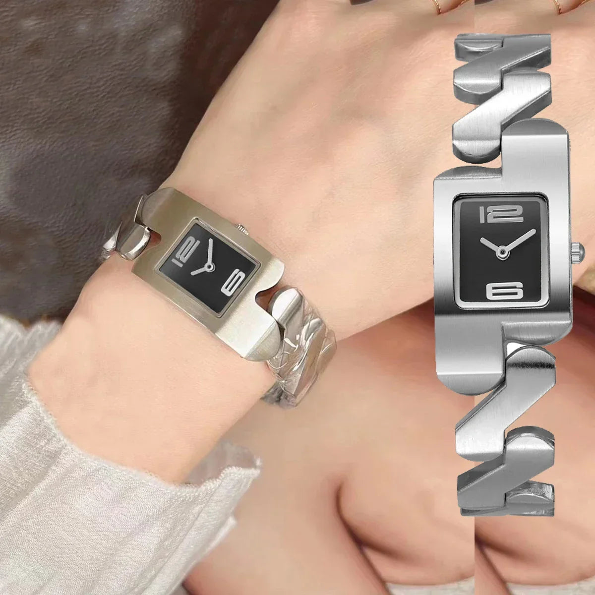 New Square Digital Quartz Watch - Empire P.E
