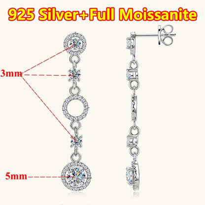 Moissanite Stud Earrings for Women - Empire P.E