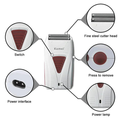 Kemei KM-PG809A KM-PG232 LCD USB Charging Hair Clipper Adjustable - Empire P.E