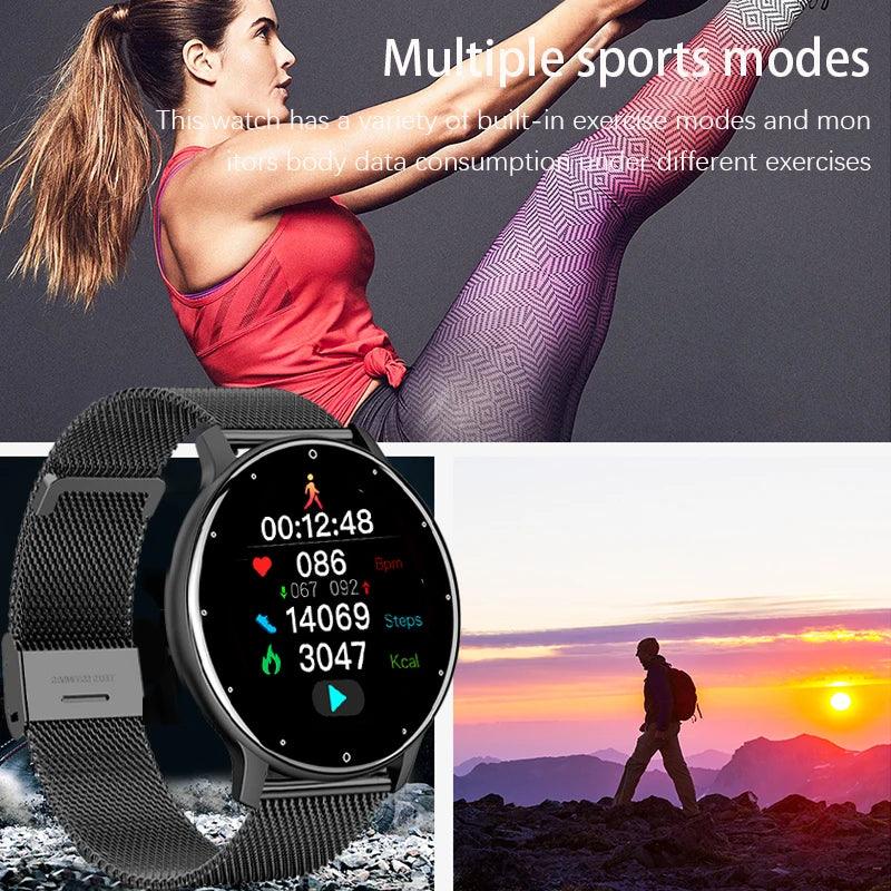 LIGE Smart Watch Men or Women Full Touch Screen Sport Fitness Watch - Empire P.E