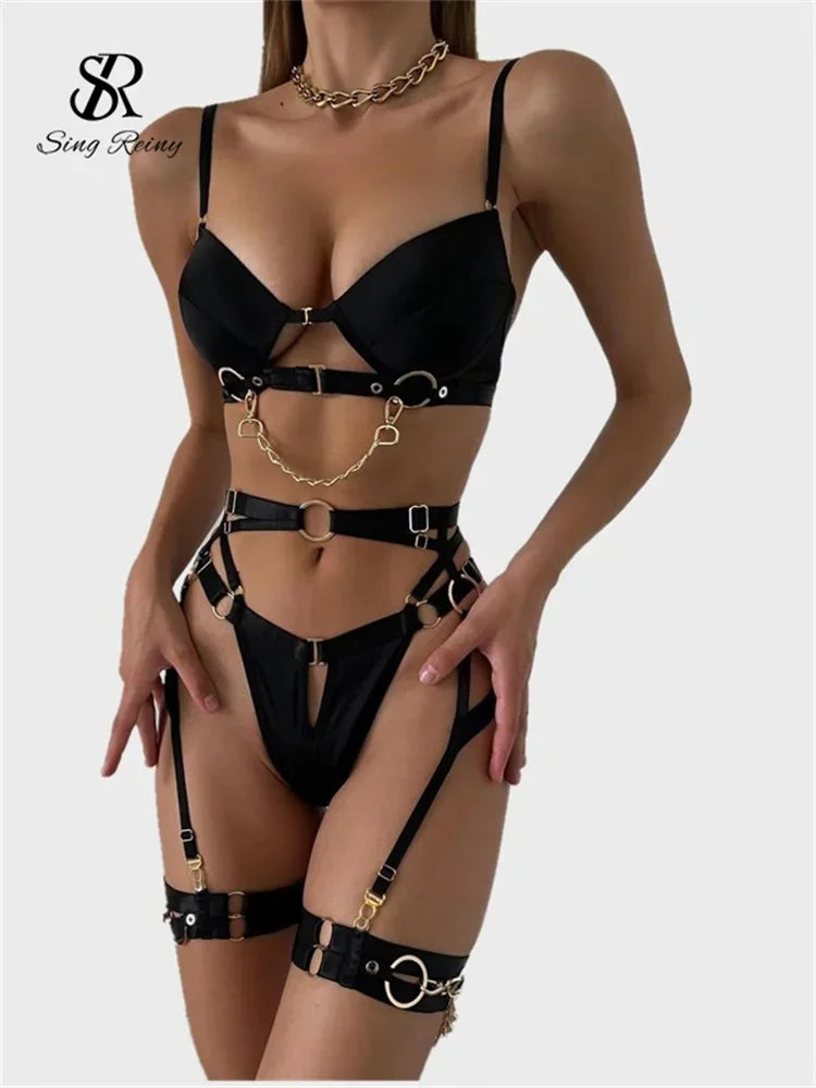Chain Erotic 3 Pieces Sets - Empire P.E