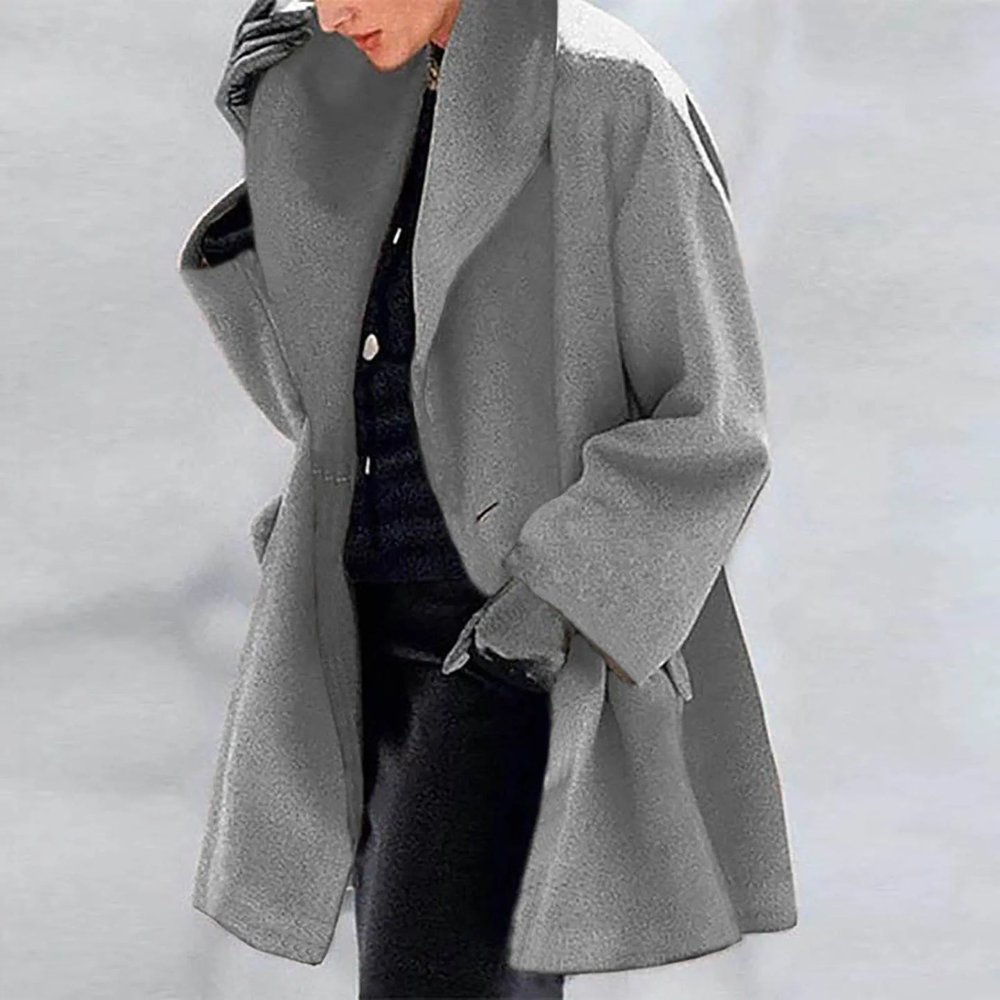 Women's Winter Wool Coat - Empire P.E