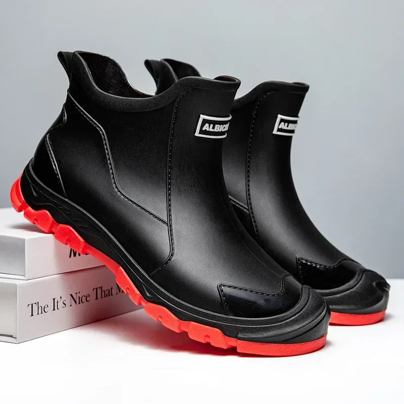 Waterproof Wear-Resistant Short Boots for Men Outdoor - Empire P.E