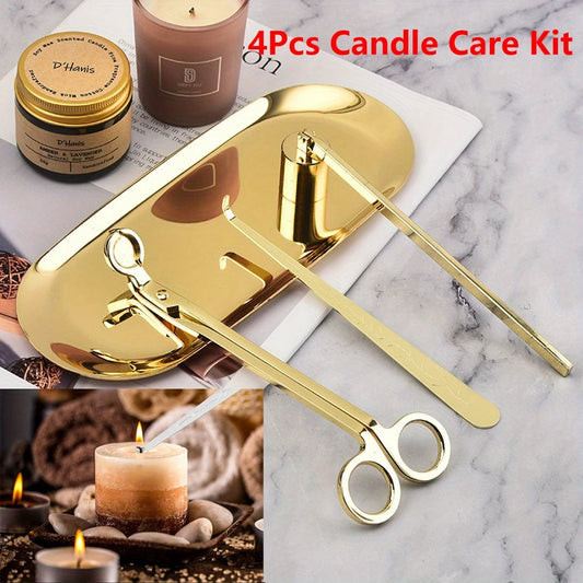 4pcs/set Luxury Candle Care Kit