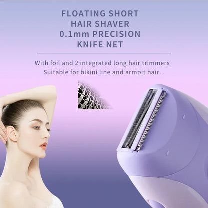 4in1 Women Epilator Electric Shaver Rechargeable - Empire P.E