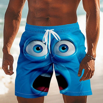 Men's 3D Print Board Shorts