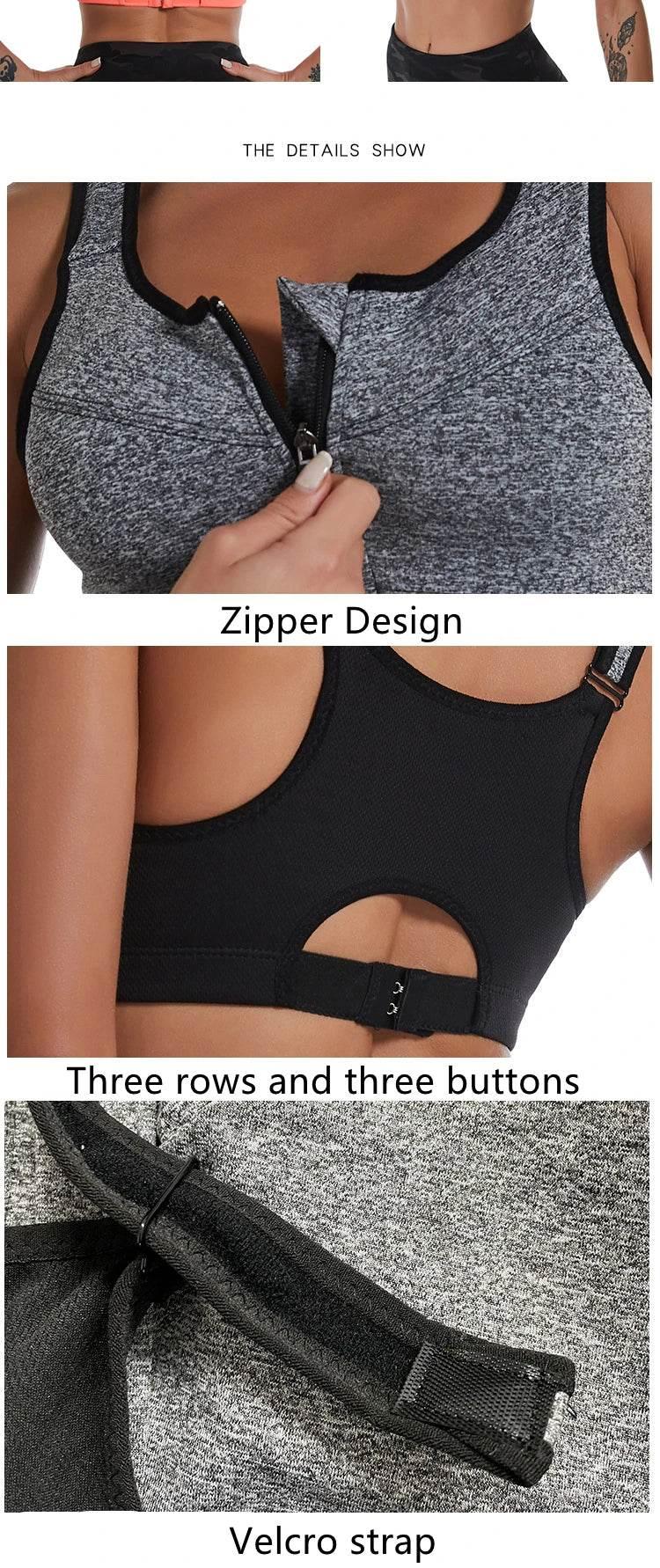Fitness Women Sportswear Sports Bra Crop Top Feminine Sport Top Bras For Fitness Gym Female Underwear Running Push Up Brassiere - Empire P.E