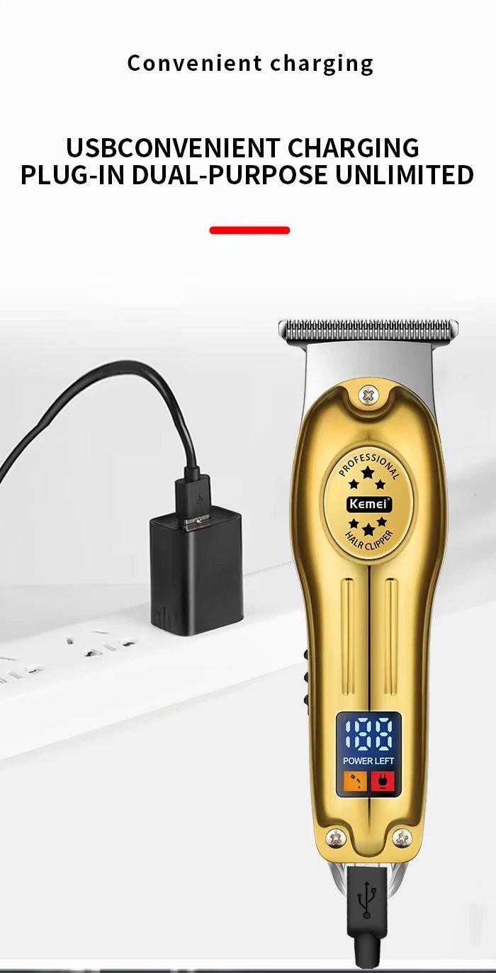 Kemei KM-2628 KM-678 KM-2024 Professional Electric Hair Clippers Rechargeable - Empire P.E